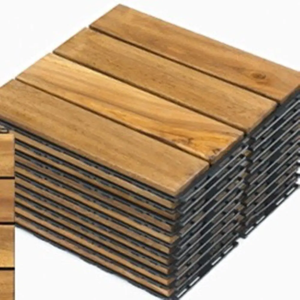 Hot seller HPW-04 hardwood flooring tiles outdoor floor tiles Wood with plastic base flooring