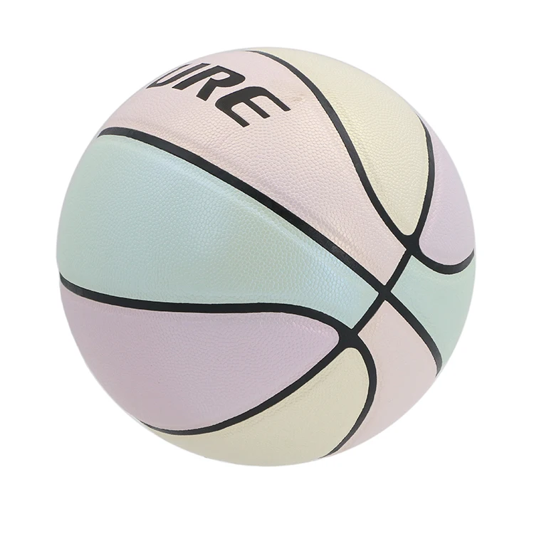 Изменение цвета под ультрафиолетовым баскетболом под солнцем обесцвечивает композитный Кожаный Баскетбол