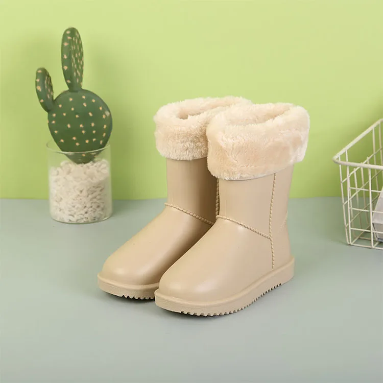 Good quality fashion outdoor boot plush snow boots designer boots kids