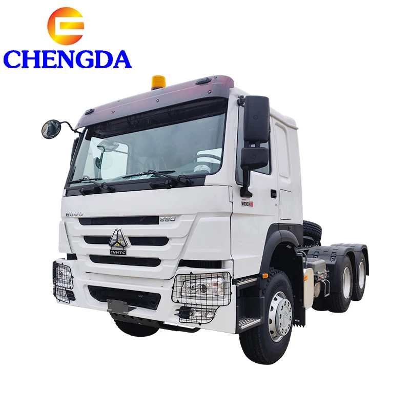 Howo 371HP 420HP HW76 кабина 6x4 375HP грузовик трактор для продажи