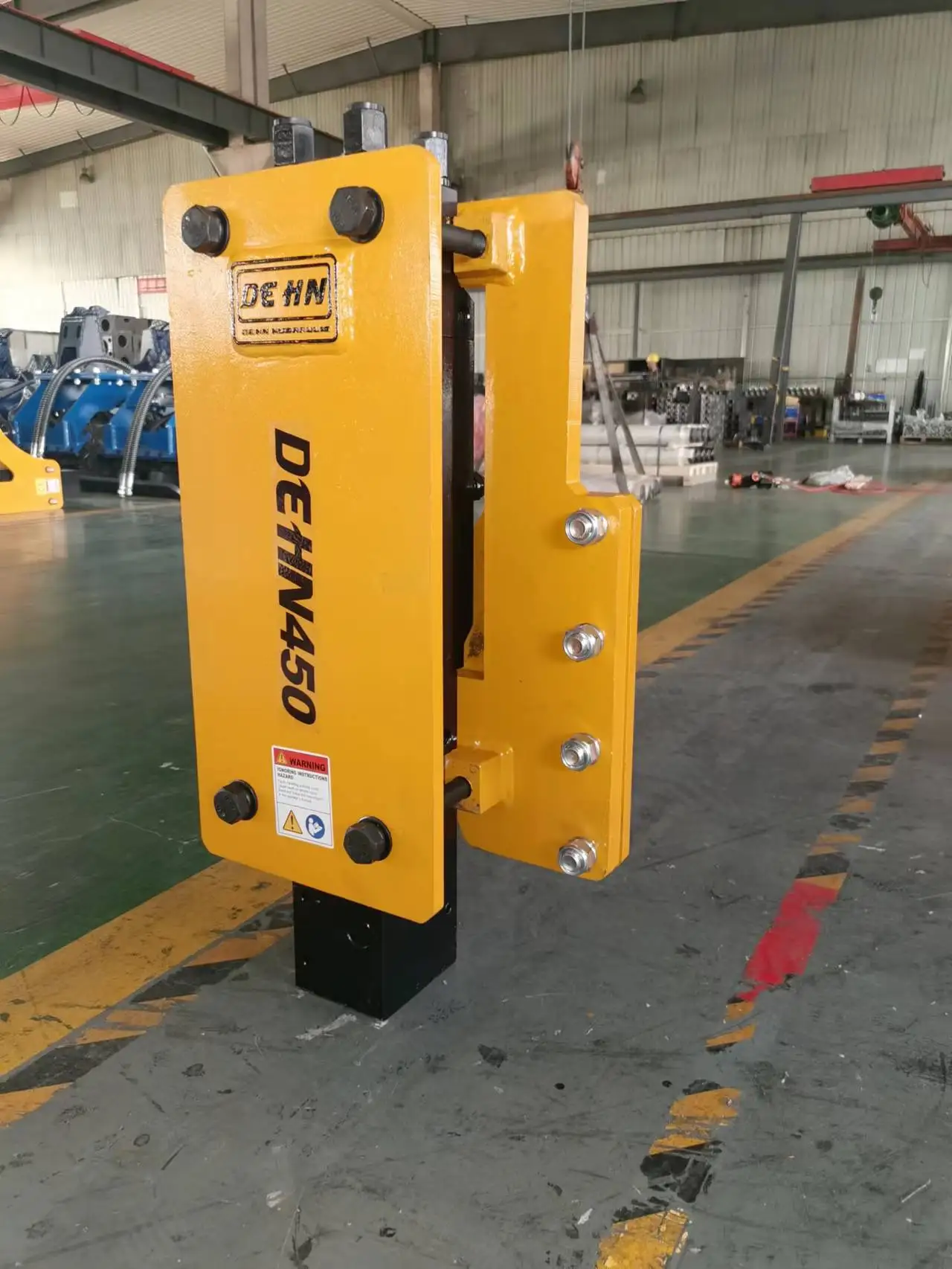 skid steer loader hammer hydraulic mini pile driver post driver hammer