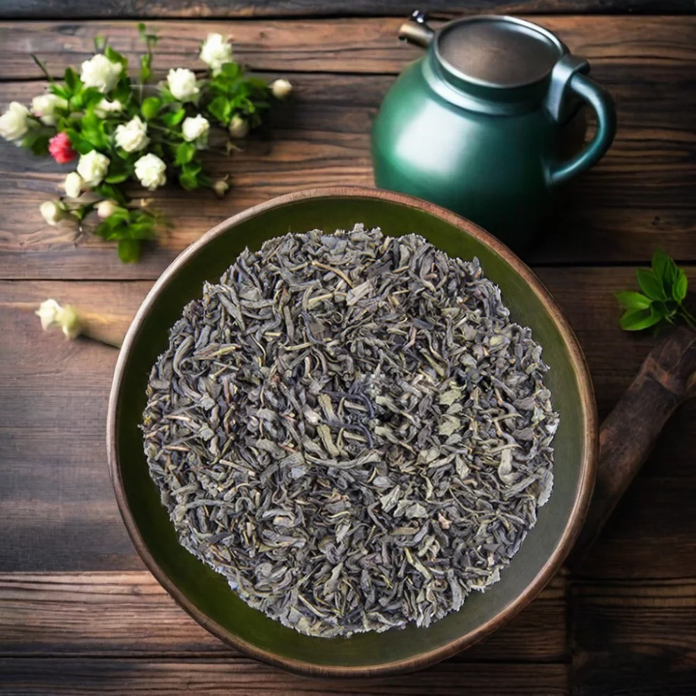 Te Verde Chun Mee New Favorable Low Price 9371 Tea Wholesale China Chunmee Green Tea