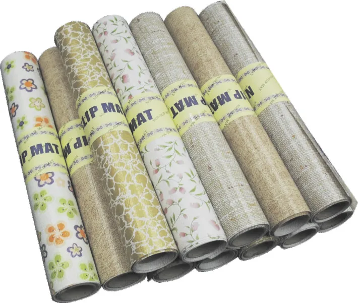 PVC Foam grip mat, suitable for shelf liner, drawer liner, many colours and size available