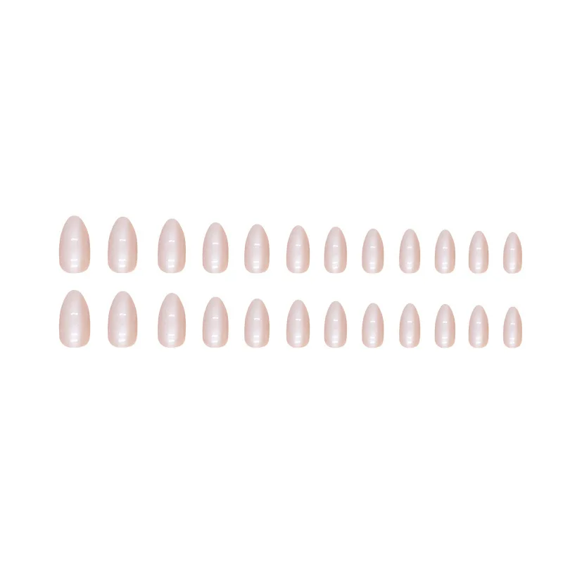 Wholesale Price Artificial Press on Nails Private Label False Nails Design Almond Round person nails