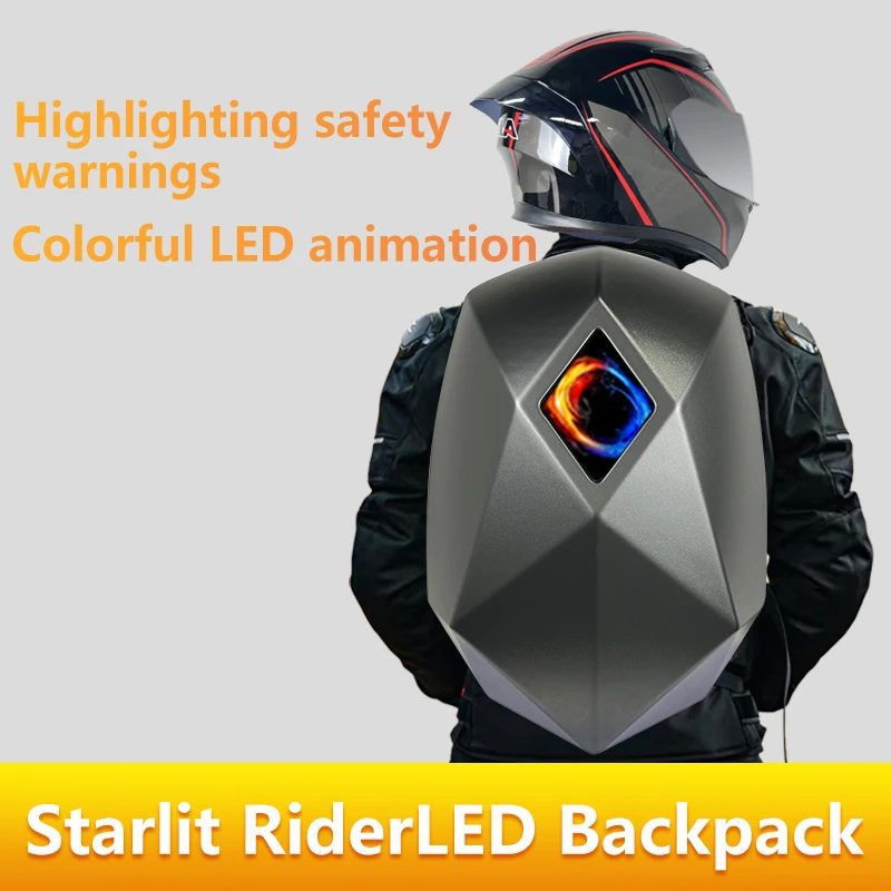 2025 trending Personalized led  backpacks app control led screen backpack smart LED Advertising DIY Dynamic led backpack