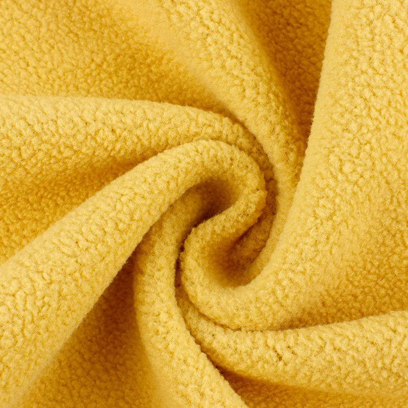 90% Polyester10 % спандекс сплошной цвет плотная круг пряжа вязаное Покрывало «русалочка» из махровой ткани флис Тедди бархатная ткань для одежды