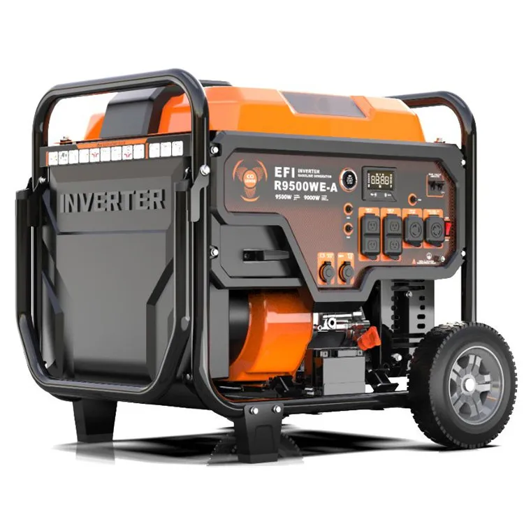 Petrol Generators Portable 8kw 8.5kw Gasoline Silent Inverter Generator 8000w