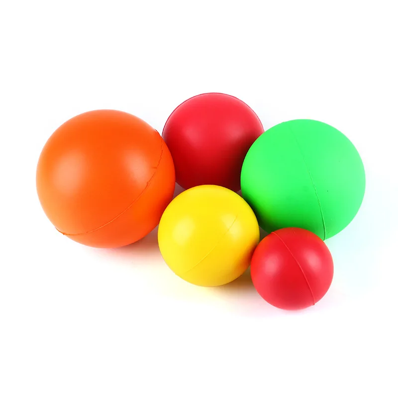 Смягчающий антистрессовый мяч для детей, 6 см, с логотипом на заказ, 2023