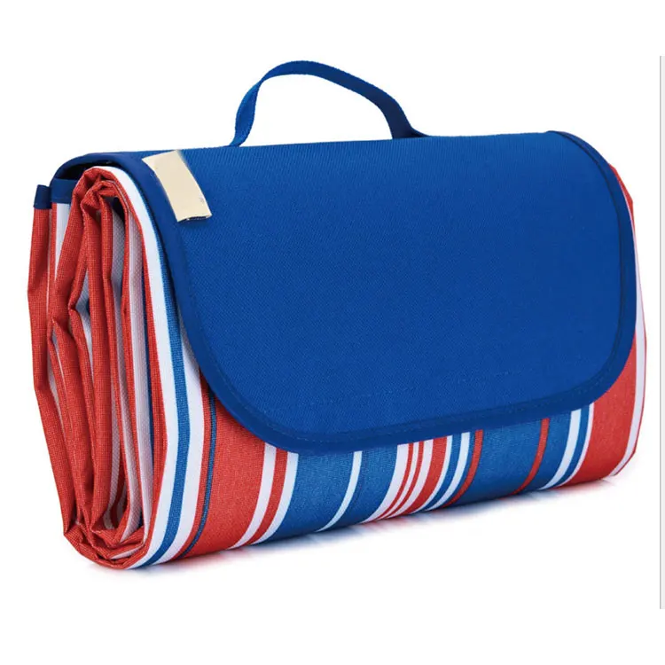 china wholesale water resistant foldable pvc waterproof outdoor beach rug pocket camping picnic blanket mat