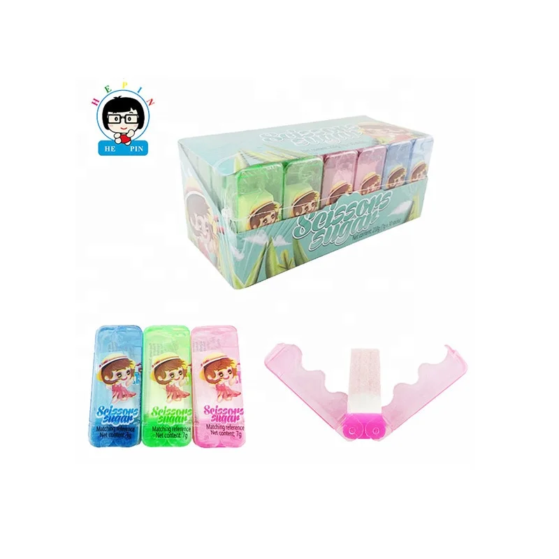 Лидер продаж Мультяшные складные ножницы в форме планшета конфеты игрушки мороженого прессованные
