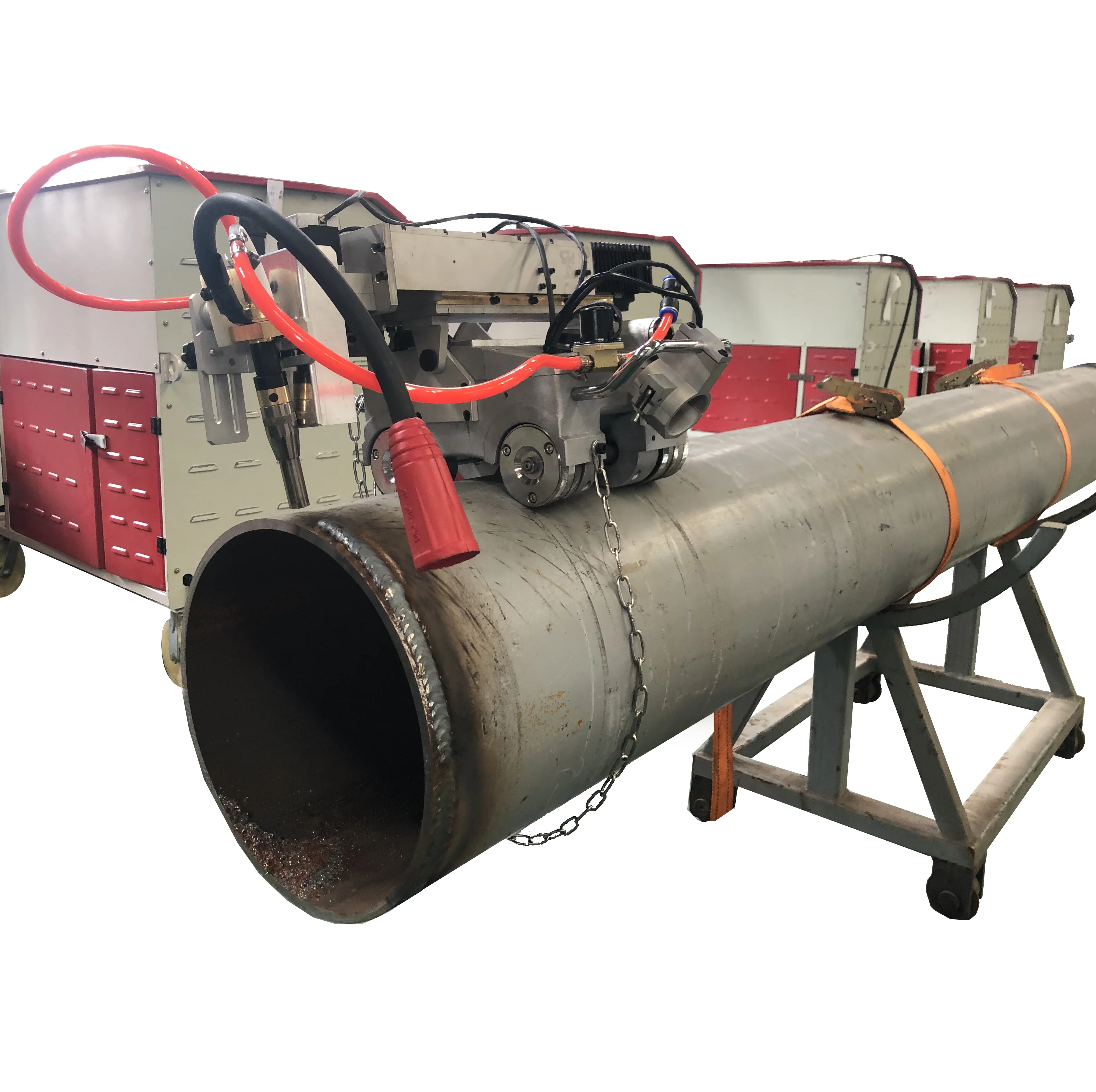 Magnetic Type Automatic Pipeline Welding Machine GMAW/FCAW for Portable Orbital Pipe Welding Machine