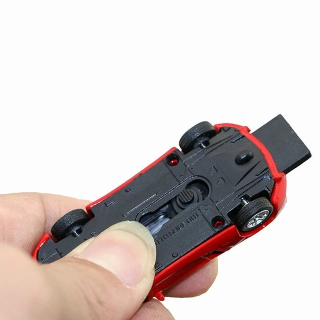 Pen Drive Mini Sports Car 4GB/8GB/16GB Bulk Metal Roadster Car Usb Flash Drive Memory Stick Storage Pendrive Boy Promotion Gift