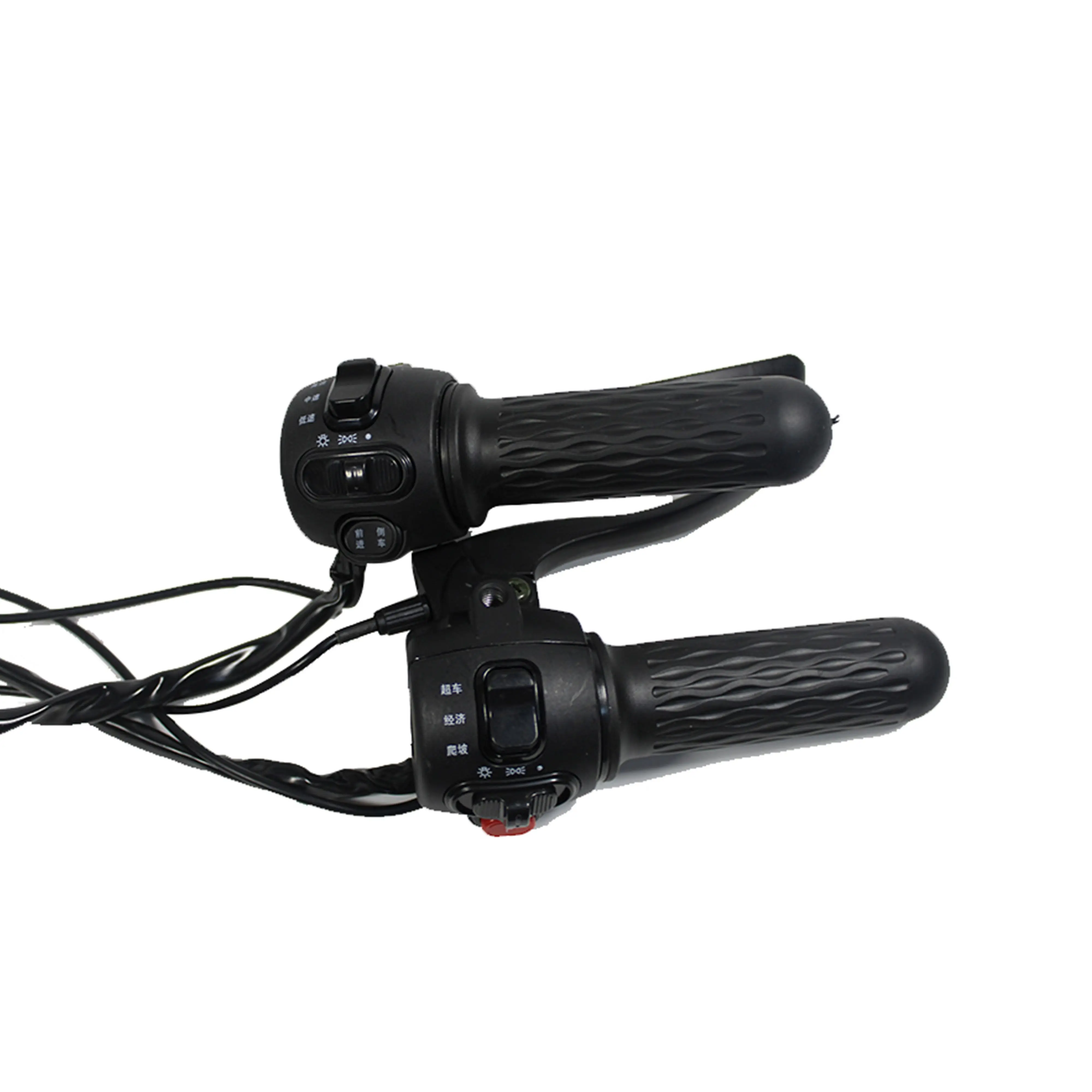Electric bike Handlebar+Variable Speed BUTTON/Headlight SWITCH Steering ACCELERATOR scooter THROTTLE Assembly