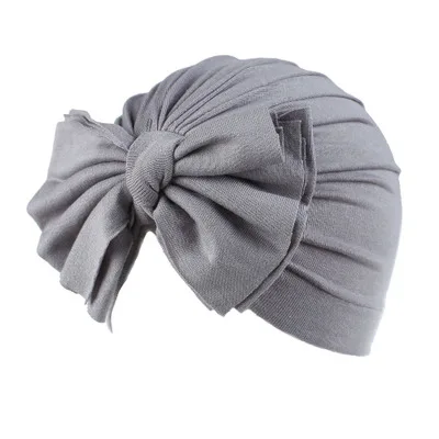 
New Design Wholesale 18 Colors Big Bow Headbands Popular Headdress Baby Turban 