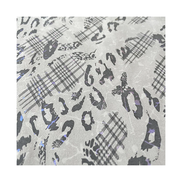 hometextile clothing Leopard strength Fabric shiny curtain fabric sandvik materials technology polyester 10%spandex breathable