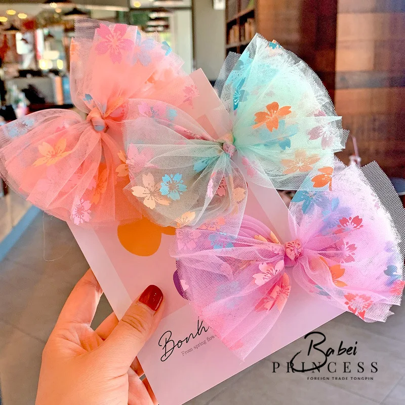 
wholesale ready to ship kids hair accessories baby ribbon clips for girls korean hairpins SH112 