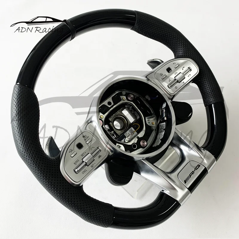 For Mercedes-benz AMG Performance Custom Carbon Fiber Car Steering Wheel