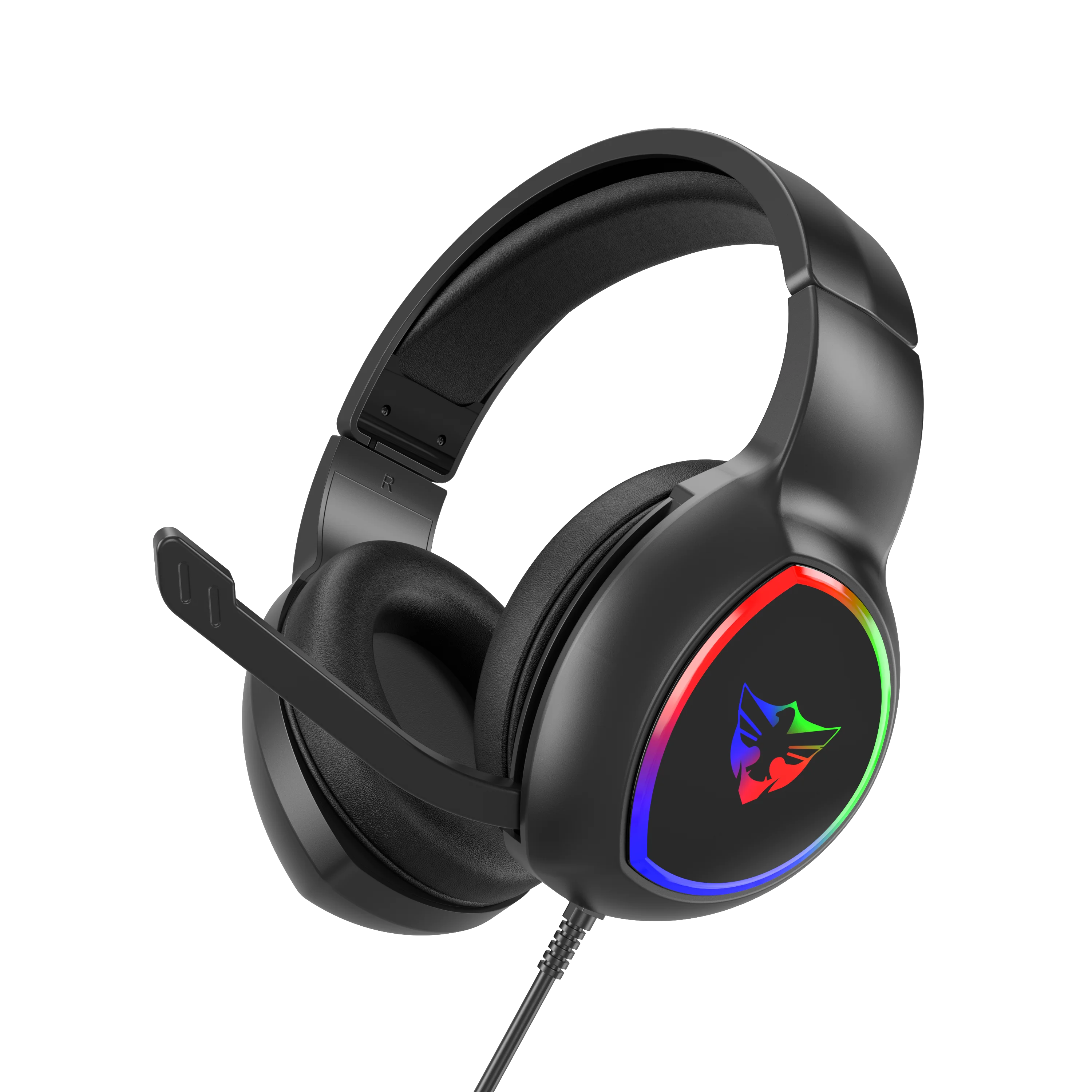 JEQANG G2 цветные легкие Проводные Игровые наушники для ПК профессиональная гарнитура геймеров