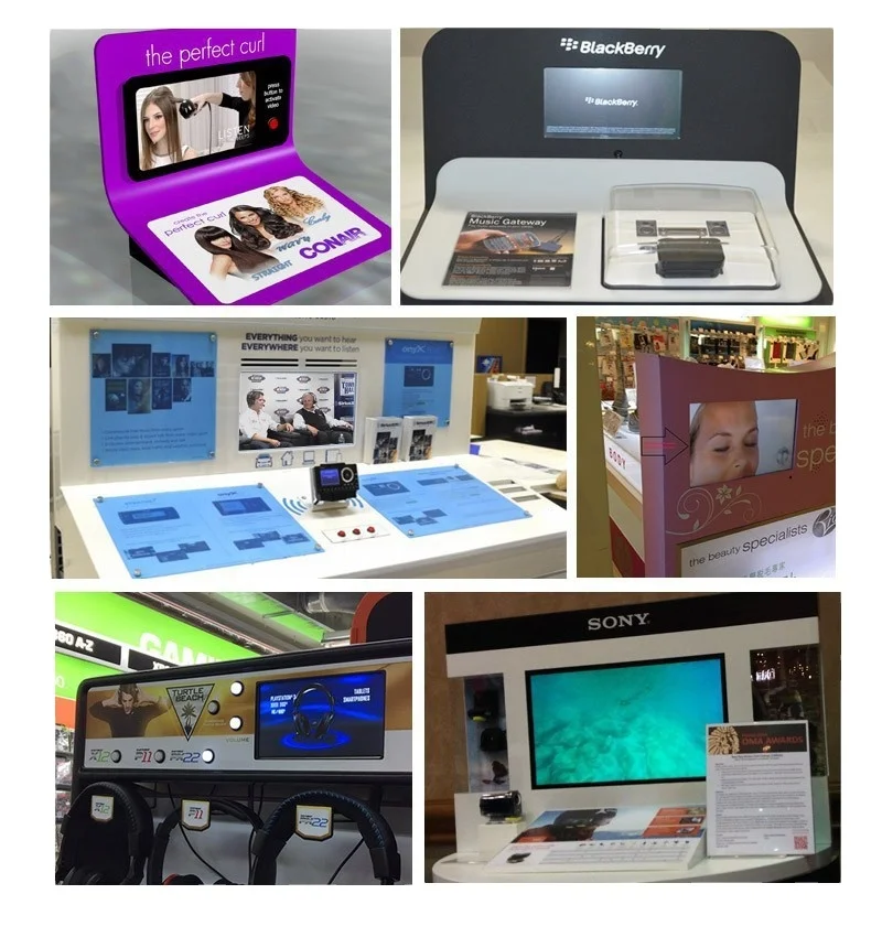 Kerchan usb media player to monitor with Push button