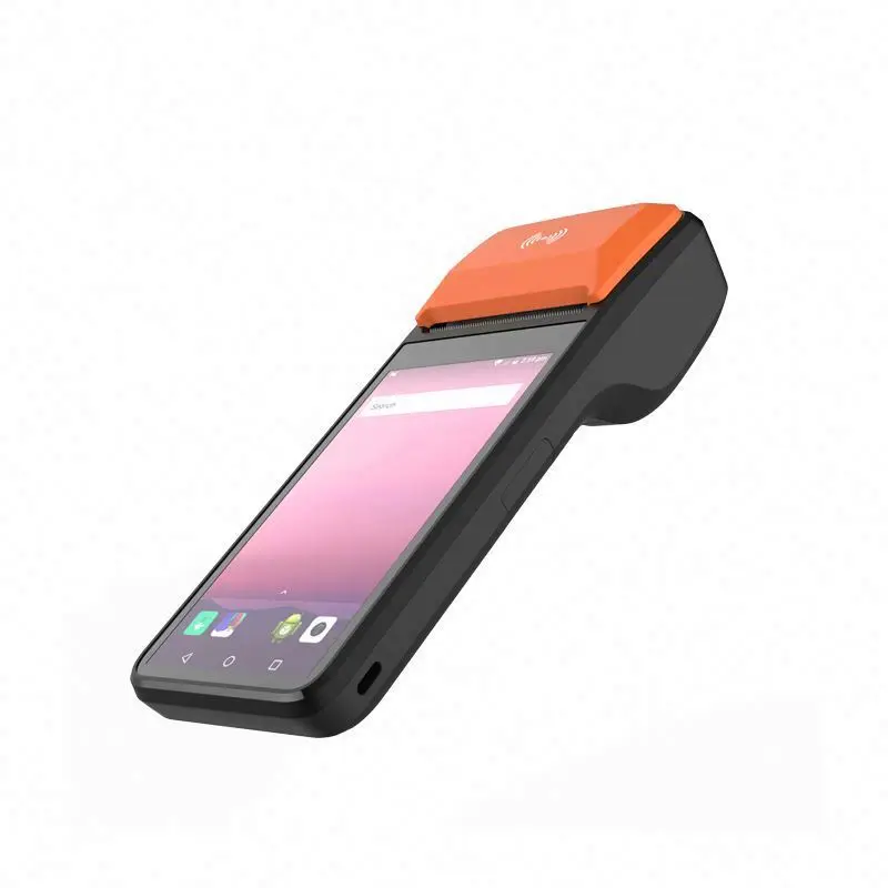 Заводская цена Android 8 1 pos-система все в одном ручной кассовый аппарат умный pos-терминал с принтером Мобильный