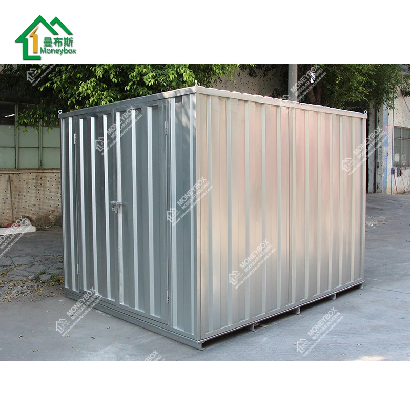 2023 trending product european prefab modular metal steel storage 2x2m folding portable warehouse