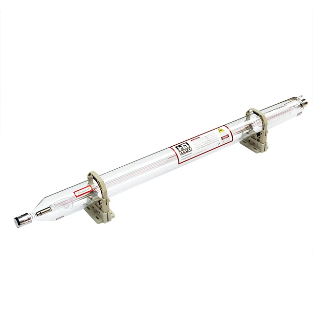 100 CO2 Laser Lamp Max 130 Watts Lasea Tubo  Metal Head Catalyst Coating on Germany Schott Discharge Tube 12 Months Warranty