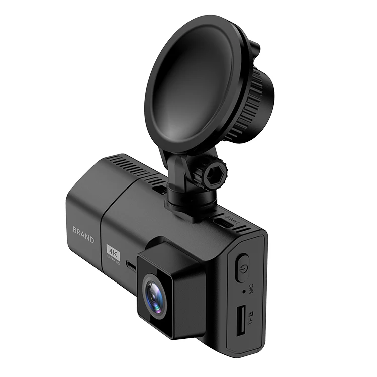 Передний и кабина вид Wi-Fi GPS двойная камера с углом обзора обратной камерой 3 Way тире камеры 3840*2160P