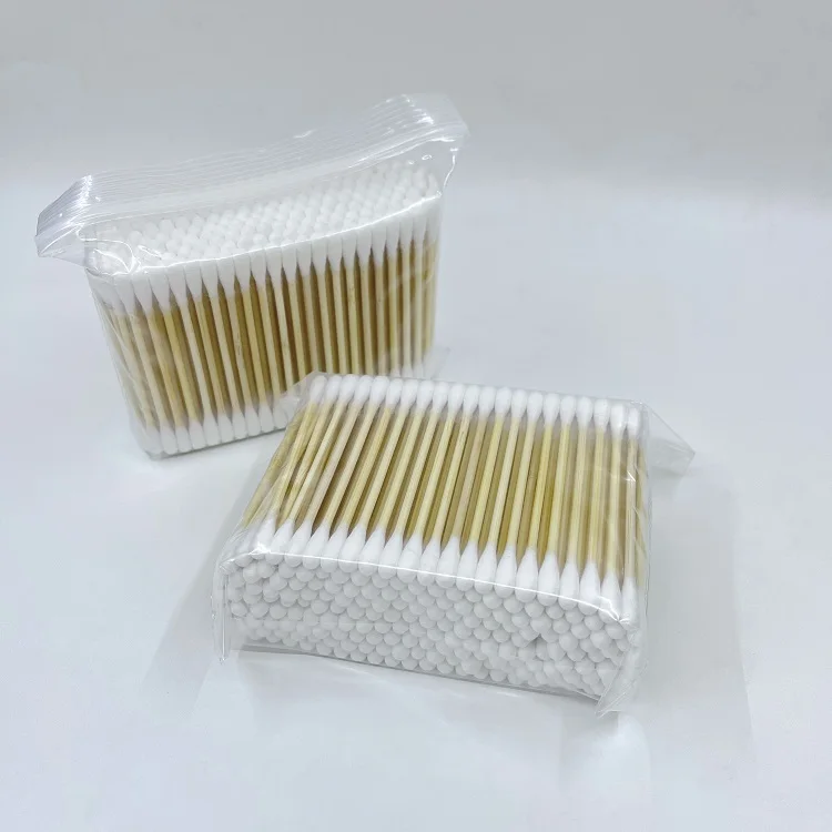Top  OEM Cotton Swabs Qtips Ear Cleaning Swabs 200pcs For Cosmetic Use