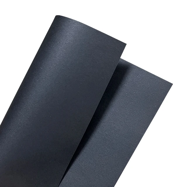 Premium Uncoated Wood Pulp Black Kraft Paper Food Grade for Offset Printing for Gift Wrapping and Packagingckaging