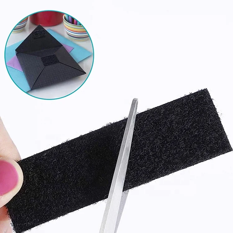 Quality Strength Hook and Loop Strap 1 Inch 25mm Self Adhesive Velcroes Tape