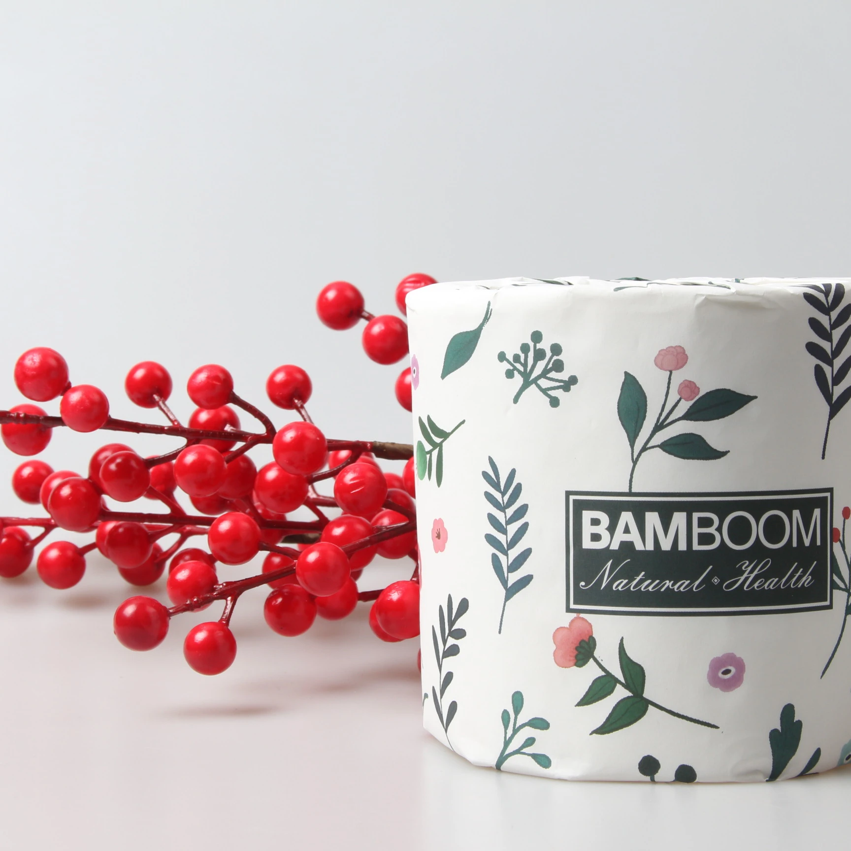 
Custom toilet paper copy paper wraps plastic free toilet tissue 