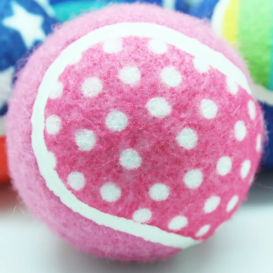 Hot Selling Thrower Balls Customsized Pattern Dog Toy Tennis Ball