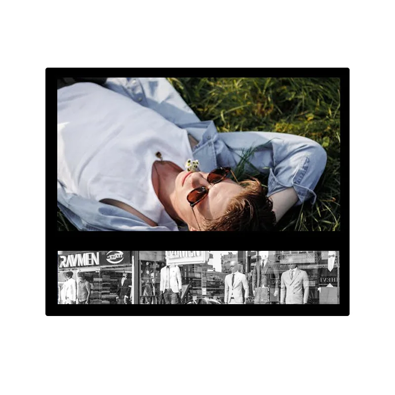 Ingscreen Wall Mount Dual Screen 32+28 inch Android 4G USB Loop Play Digital LCD Advertising Screen For Elevator Advertising