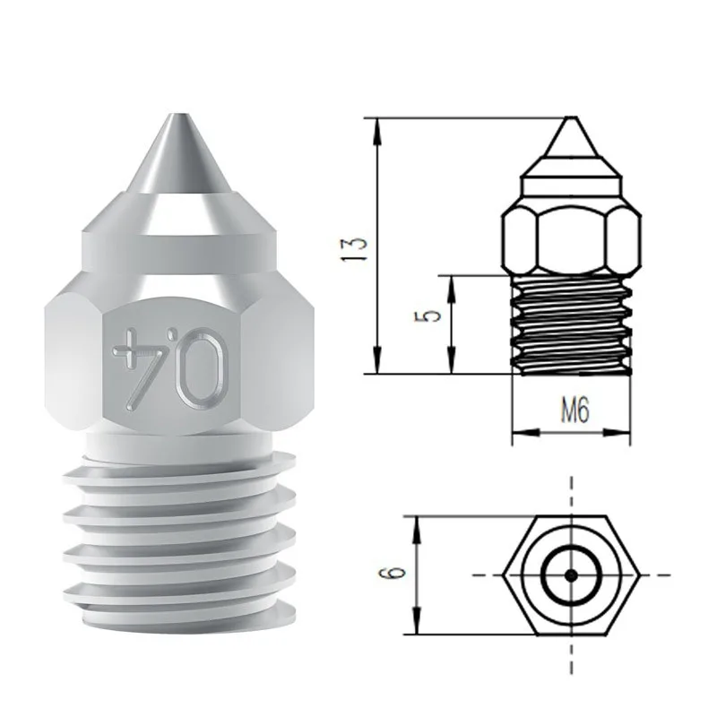 Original V6 Hotend Kit High temperature version J-head 3D Printer Parts 0.4/1.75MM Remote Hot end extruder 12V 24V