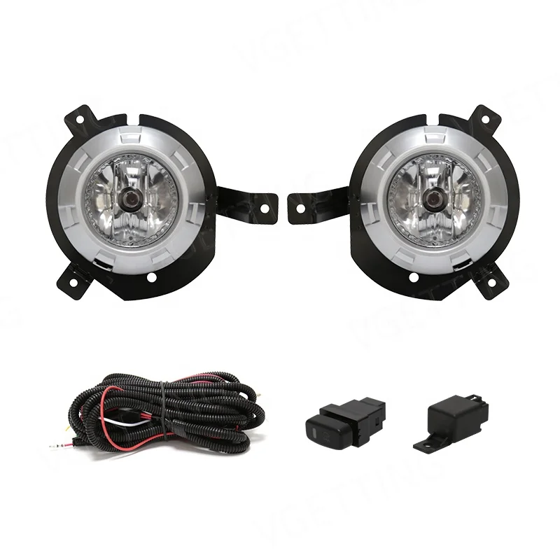 Fog Light Halogen 12V Front Bumper Driving Lamp For Mitsubishi Triton L200 2006 2007 2008 Car Accessories