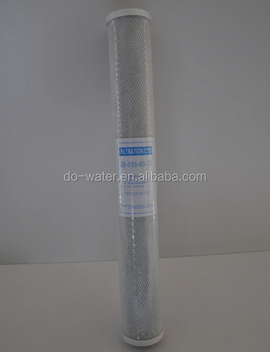 10/20 inch home and commercial machine front CTO activated carbon filter