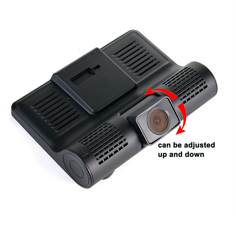 4.0 Inch Front And Rear Car Camera 1080p Dash Cam 3 Dashboard Camera Recorder 4 Inch Screen Video Multi-language Car Black Box