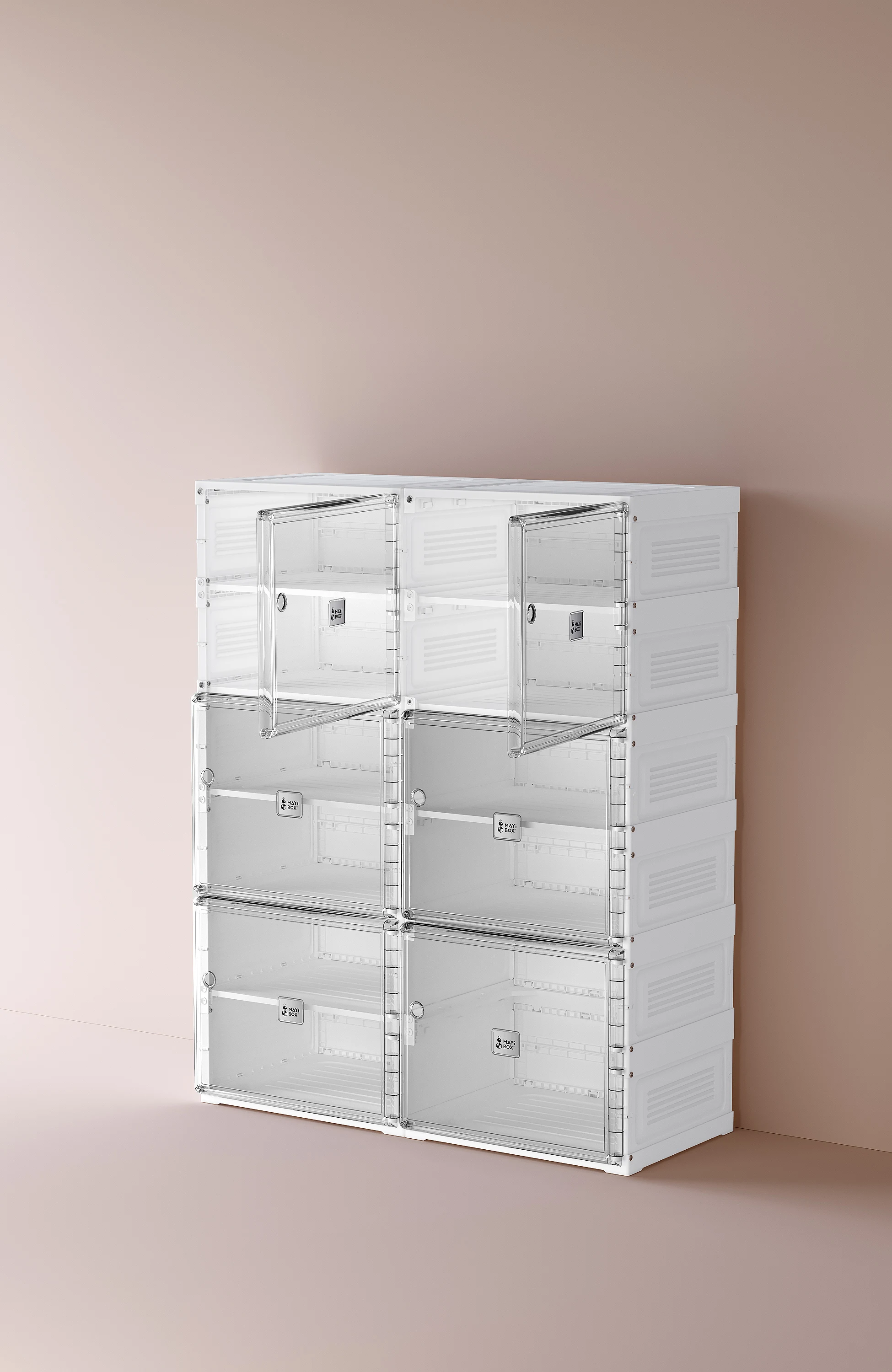 factory supply customized logo luxury foldable shoe cabinet storage rotary shoe cabinet for living room hotel