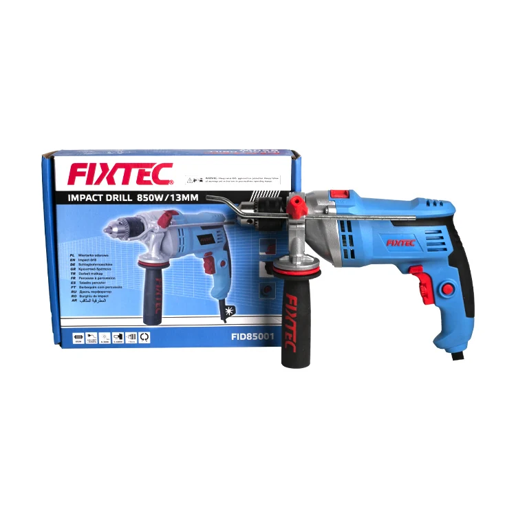 Электрическая Ударная дрель FIXTEC с алюминиевым корпусом 220 В 850 Вт
