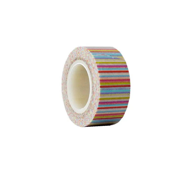Hot selling colorful waterproof washi tape for decoration and DIY design custom printed small Japanese washi paper tape