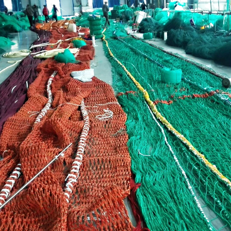 Trawl nets for deep sea fishing