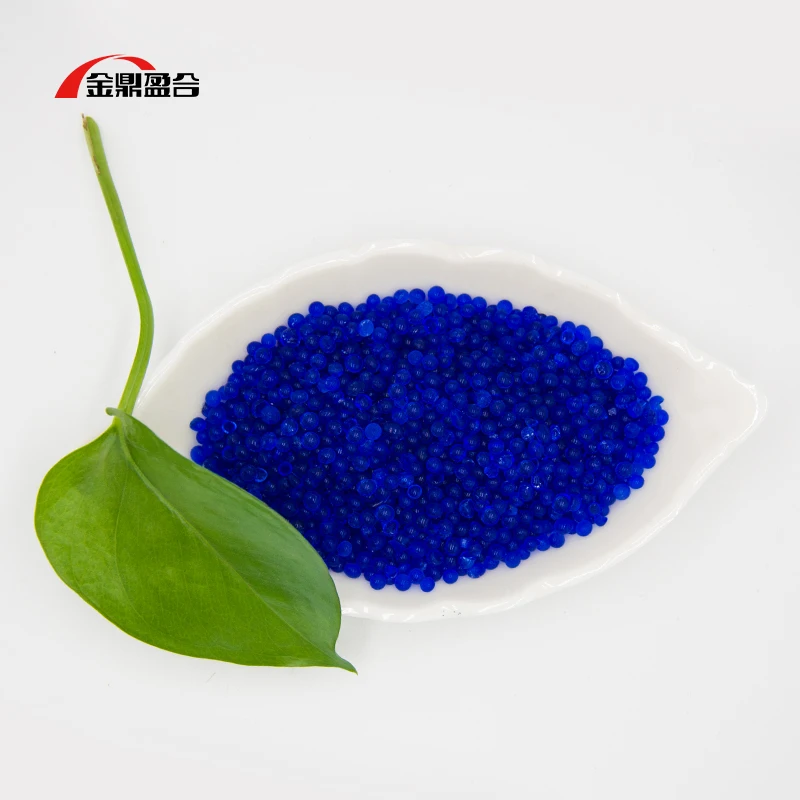 blue food grade silica gel color-changing pink silica gel for moisture adsorber