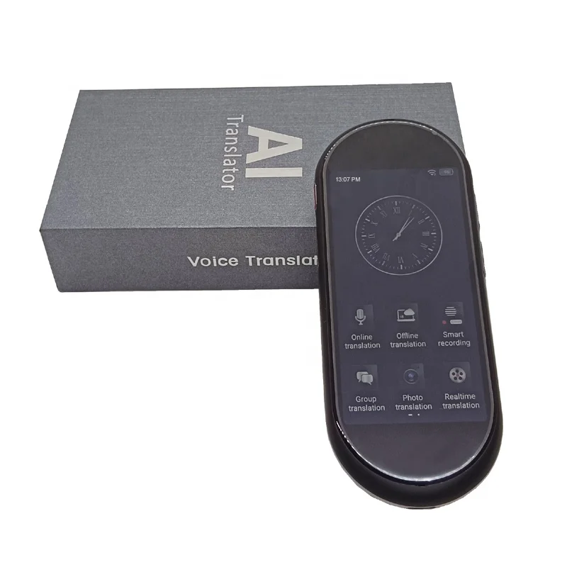 A10-2023 Best Language English Transtor Online Offline Photo Translate Portable Translator Device Support 4G Interpreter Device