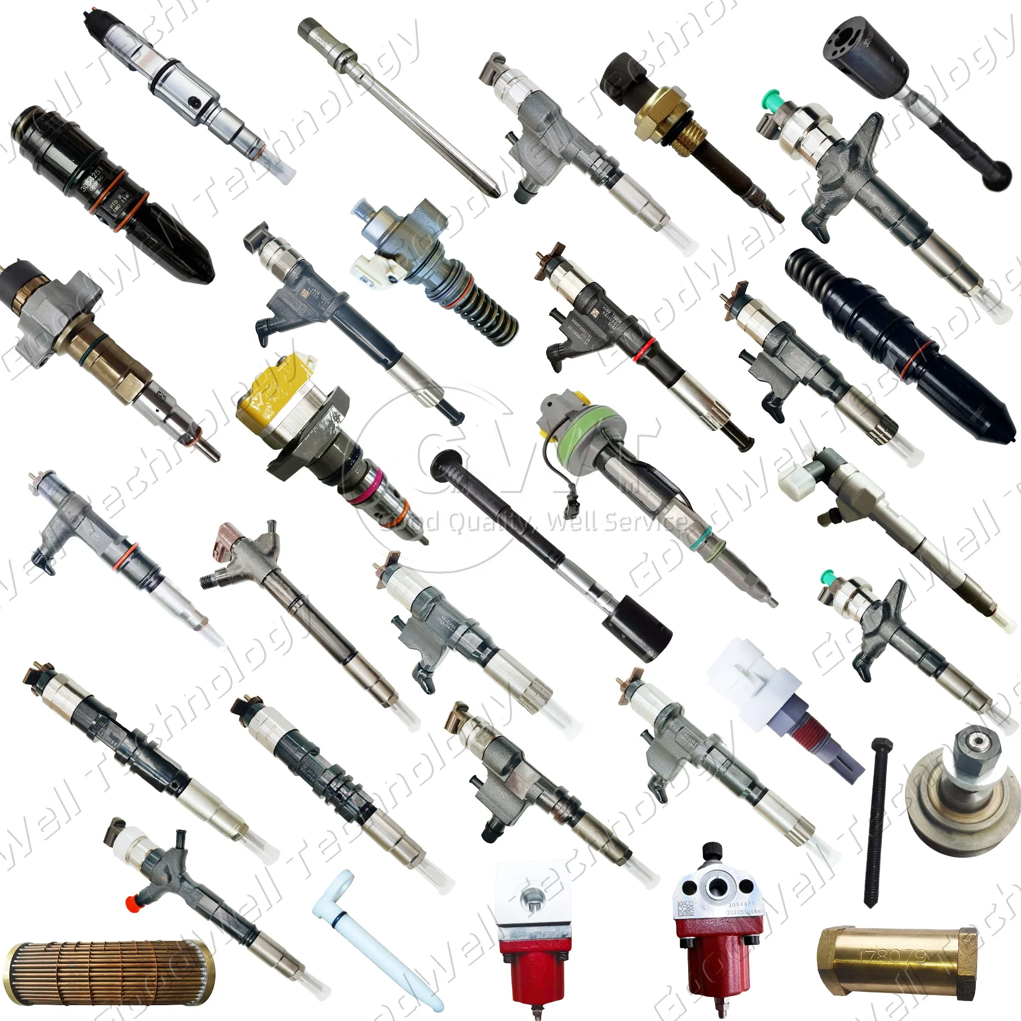 Original genuine diesel fuel Injector QSL8.9 0445120236 for cummins 0445120236 DLLA118P2203 PC300-8 044512024 4940170 5263308