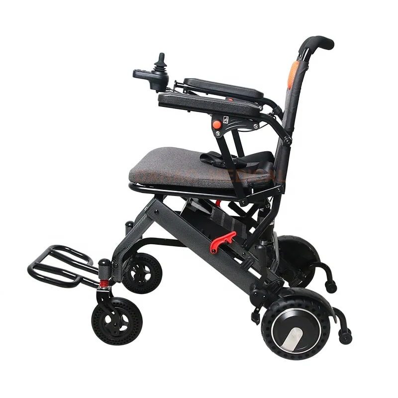 New Foldable Controller Joystick Brushless Motorised Electric Wheelchair Portable Kit Power Force Wheel Chair