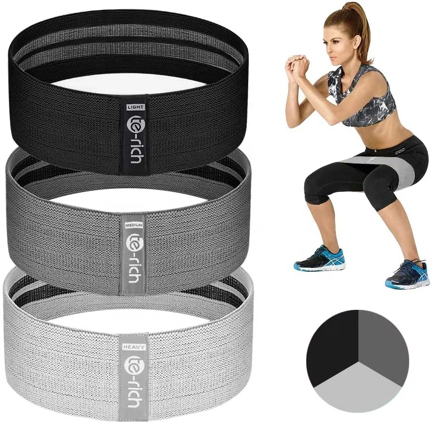 
Booty Yoga Bands Workout Resistance customized high quality Hip circle Band 