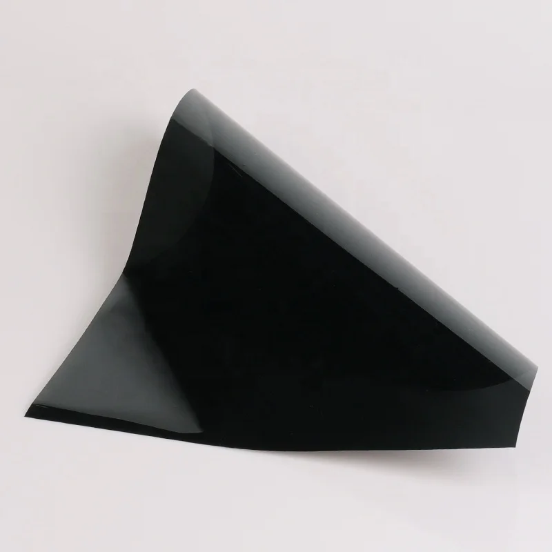 DD VLT35% Super dark black protective film for car window single perspective privacy security splash proof carbon+ceramic film