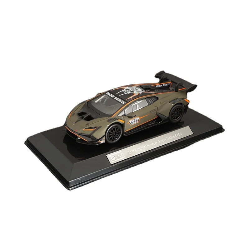 Burago 1: 43 Lamborghin i Huracan Sport Racing Car mini Simulation Die Cast Model Alloy Car Metal Model Toys