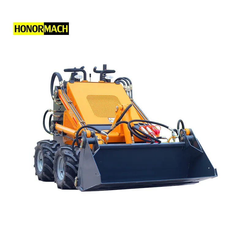 mini  front Skid Steer Loader  wheel hydraulic Arm