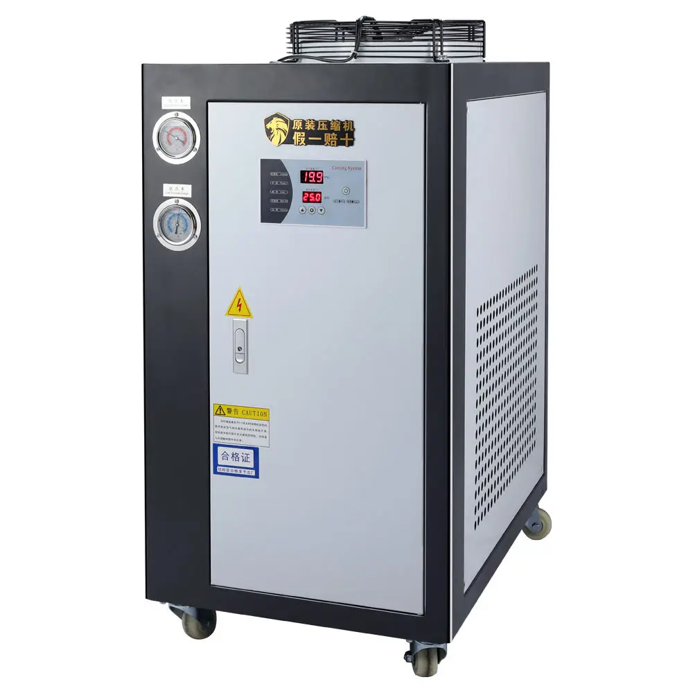 Water Air Cooled Industrial Chiller Recirculating Chiller For Plating Industry